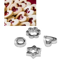 Kek Kalıbı - Bisküvi Kalıbı - Fondan Kalıbı 12 Adet