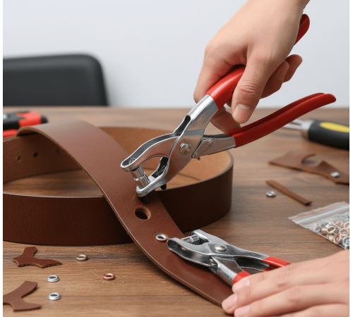 Kemer Delme Perçin Atma Pensesi 2 li Seti