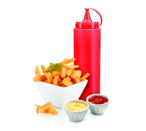 Ketçap Şişesi - 1000ML Dev Boy Kırmızı Ketçap Şişesi - 1000ML Dev Boy Kırmızı