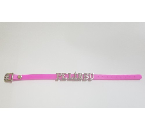 Kişiye Özel - İsme Özel Bileklik - Pembe Kişiye Özel - İsme Özel Bileklik - Pembe