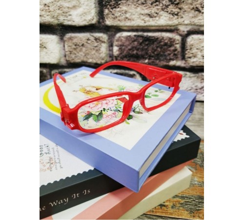 Kitap Okuma Gözlüğü Led Işıklı - Kırmızı Kitap Okuma Gözlüğü Led Işıklı - Kırmızı