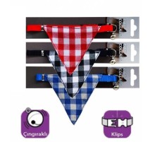 Köpek Tasması Fular Şeklinde