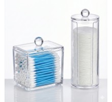 Kulak Çubuğu ve Makyaj Pamuğu Organizeri Set