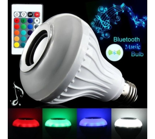 Kumandalı Bluetooth Disco Ampul RGB