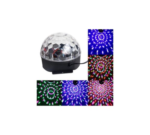 Kumandalı Kristal Led RGB Disko Topu Kumandalı Kristal Led RGB Disko Topu