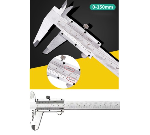 Kumpas - Çelik Kumpas 0,01 mm - 150mm 6inc Kumpas - Çelik Kumpas 0,01 mm - 150mm 6inc