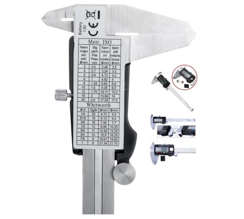 Kumpas - Dijital Kumpas 0,01 mm - 150mm 6inc Kumpas - Dijital Kumpas 0,01 mm - 150mm 6inc