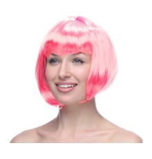 Küt Peruk - Toz Pembe (Açık Pembe)