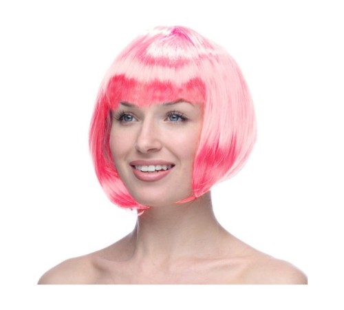 Küt Peruk - Toz Pembe (Açık Pembe) Küt Peruk - Toz Pembe (Açık Pembe)