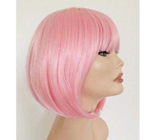 Küt Peruk - Toz Pembe (Açık Pembe) Küt Peruk - Toz Pembe (Açık Pembe)