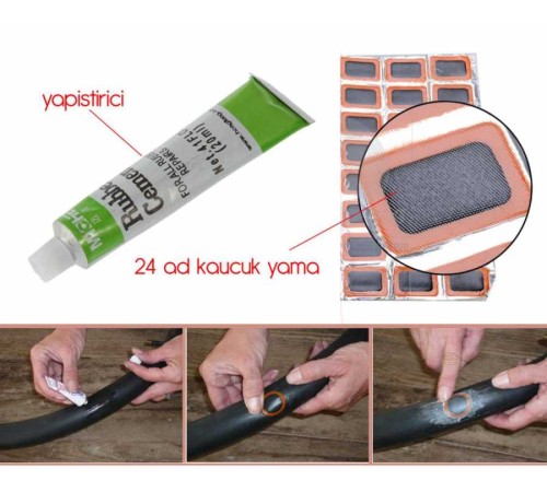 Lastik Yaması - Bisiklet Lastiği Yaması Lastik Yaması - Bisiklet Lastiği Yaması