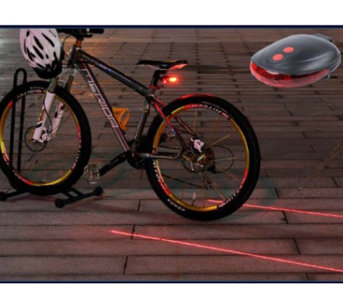 Lazer Güvenlik Şeritli Bisiklet Stop Lambası Lazer Güvenlik Şeritli Bisiklet Stop Lambası