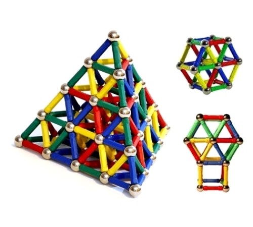 Magnastix 37 Parça Manyetik Lego Seti Magnastix 37 Parça Manyetik Lego Seti