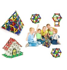Magnastix 222 Parça Manyetik Lego Seti