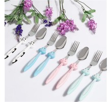 Mama Çatal Kaşık Seti - 18 cm - Mavi