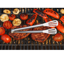 Maşa Paslanmaz Barbekü Maşası - 25 Cm Mutfak Ekmek Maşası