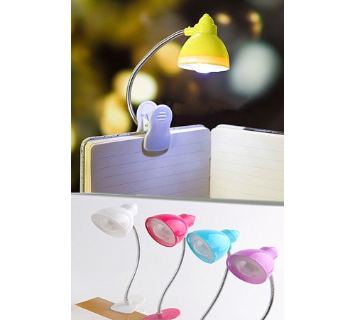 Masaüstü Klipsli Bükülebilir Kitap Okuma Led Işık Masaüstü Klipsli Bükülebilir Kitap Okuma Led Işık