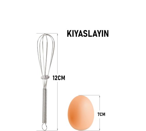 Mini Çırpıcı Çelik 6 adet
