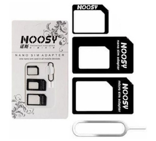 Noosy Çoklu Sim Kart Aparatı ve İğnesi