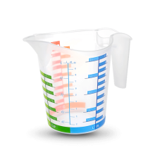Ölçü Kabı Dereceli Renkli 1000 ML