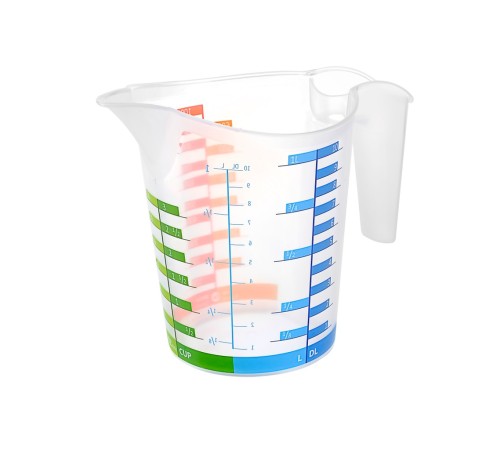Ölçü Kabı Dereceli Renkli 1000 ML Ölçü Kabı Dereceli Renkli 1000 ML