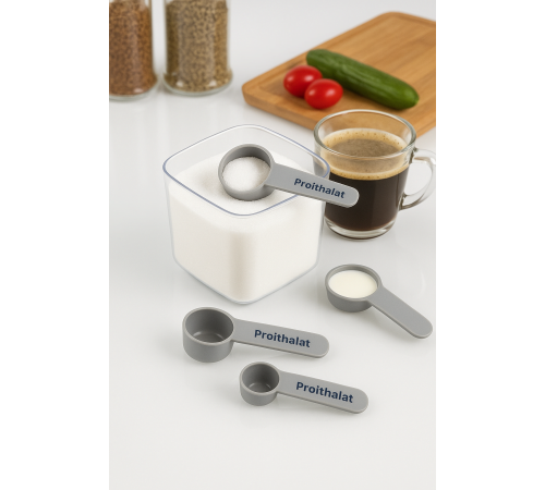 Ölçü Kaşığı Şeker Kahve Un Erzak Ölçü Kaşığı - 3 lü Ölçü Kaşığı