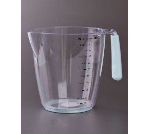 Ölçü ve Hamur Kabı 1000 ML - Silikon Sap Ölçü ve Hamur Kabı 1000 ML - Silikon Sap