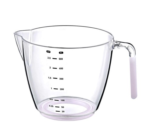 Ölçü ve Hamur Kabı 500 ML - Silikon Sap Ölçü ve Hamur Kabı 500 ML - Silikon Sap