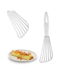 Omlet Krep Spatulası Balerin Saplı Metal Krep Omlet Çevirici