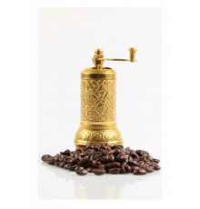 Osmanlı Motifli Kahve ve Baharat Değirmeni Sarı