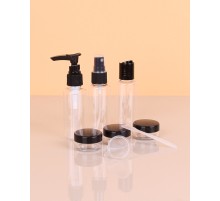 Parfüm Şişesi - Kozmetik Şişesi - 8 li Seyahat Doldurulabilir Kozmetik Seti