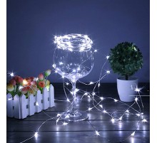 Peri Led Işık 10  Metre BEYAZ Dekor Lambası 100 Ledli