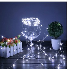 Peri Led Işık 10  Metre BEYAZ Dekor Lambası 100 Ledli