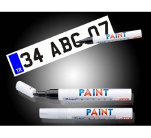 Plaka Yazı Kalemi (Siyah)