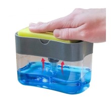 Pompa Mekanizmalı Sünger Hazneli Sıvı Sabunluk