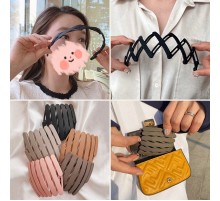 Portatif  Katlanabilir Saç Tacı Saç Tokası