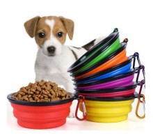 Portatif Mama Kabı Katlanabilir Evcil Hayvan Su Kabı