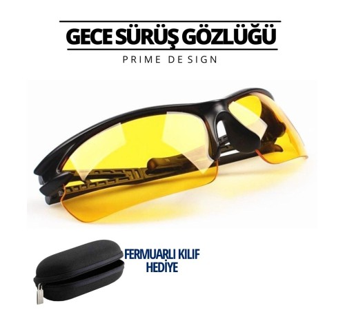 Prime Gece Sürüş ve Sis Gözlüğü Özel Kutulu