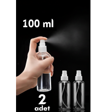 Püskürtücü Boş Sprey Şişe 100 Ml 2 ADET