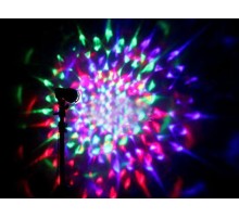 Renkli Led Döner Başlıklı Disko Ampulü