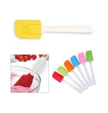 Renkli Silikon Spatula - Büyük