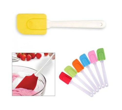 Renkli Silikon Spatula - Büyük Renkli Silikon Spatula - Büyük