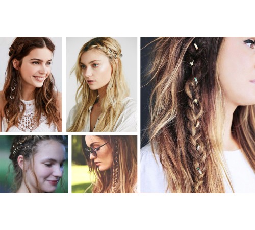 Saç Piercingi - Saç Yüzüğü - Silver Saç Piercingi - Saç Yüzüğü - Silver