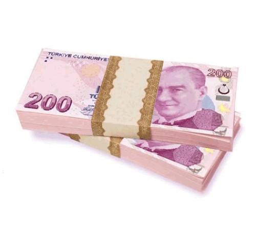 Şaka Parası - 100 Adet 200 TL Şaka Parası - 100 Adet 200 TL