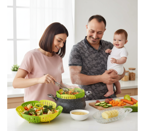 Sebze Haşlama ve Meyve Püresi Hazırlama Seti