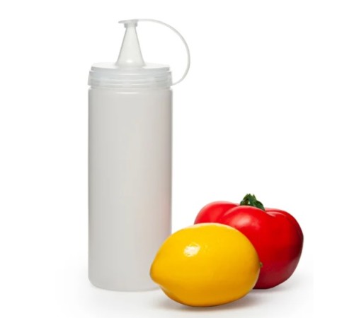 Şeffaf Sos Şişesi - 1000ML Dev Boy Şeffaf Sos Şişesi - 1000ML Dev Boy