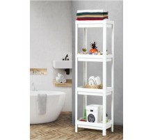 Shelf 3 Katlı  Raf Ünitesi -  Mutfak - Banyo  Depolama Rafı