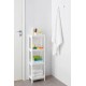 Shelf 3 Katlı Raf Ünitesi - Mutfak - Banyo Depolama Rafı