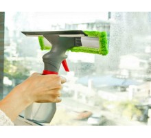 Spreyli Su Hazneli Mikro fiber Cam Silme Mopu