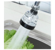 Su Tasarruflu  3 Fonksiyonlu  Oynar  Musluk Başlığı - Şeffaf